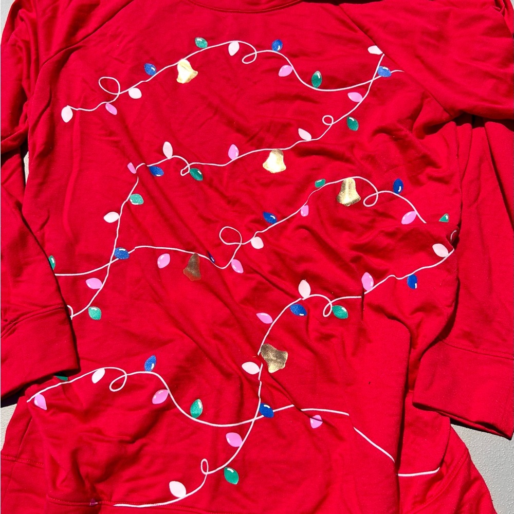 Christmas maternity sweater